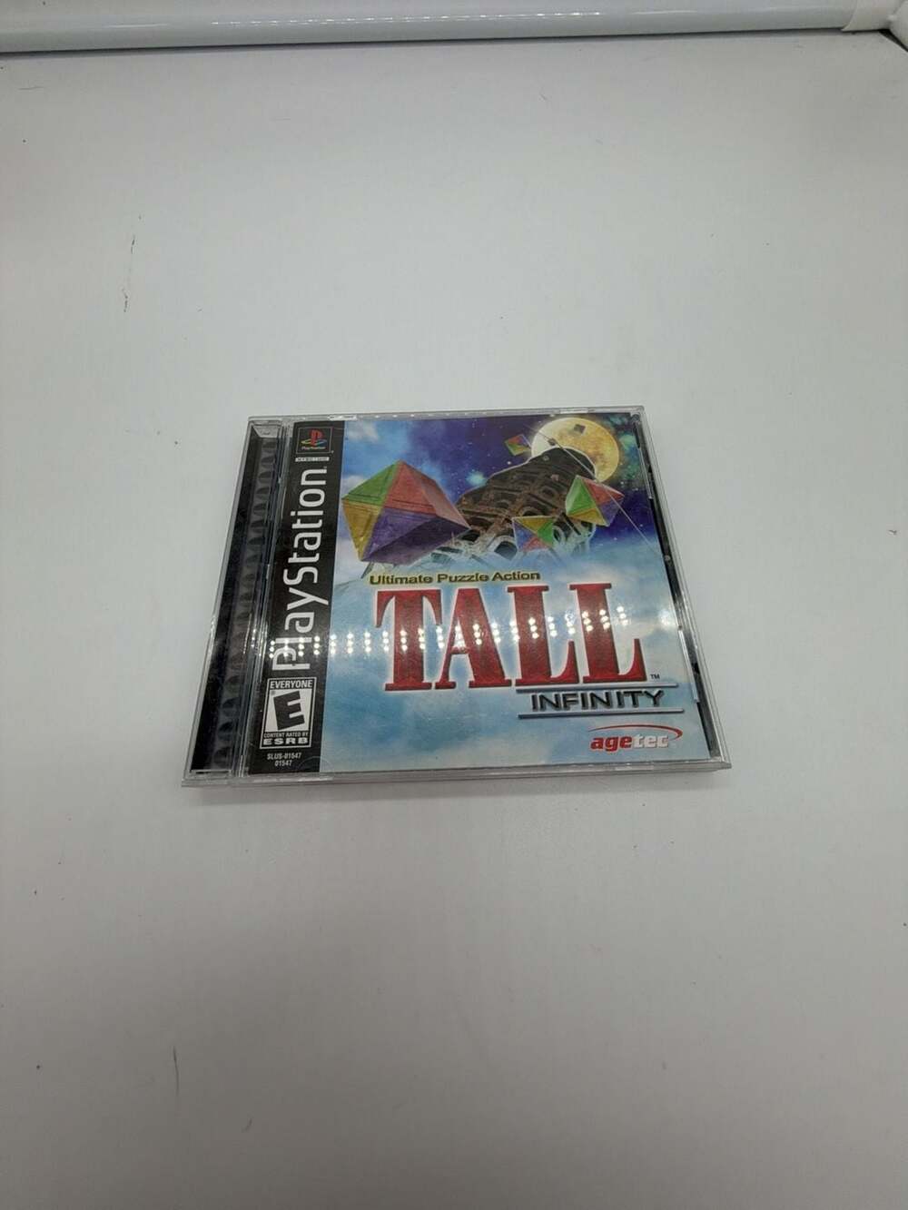 Tall Infinity PlayStation 1 PS1 Game ( tested )